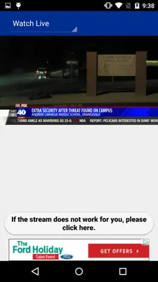 FOX40 android App screenshot 2